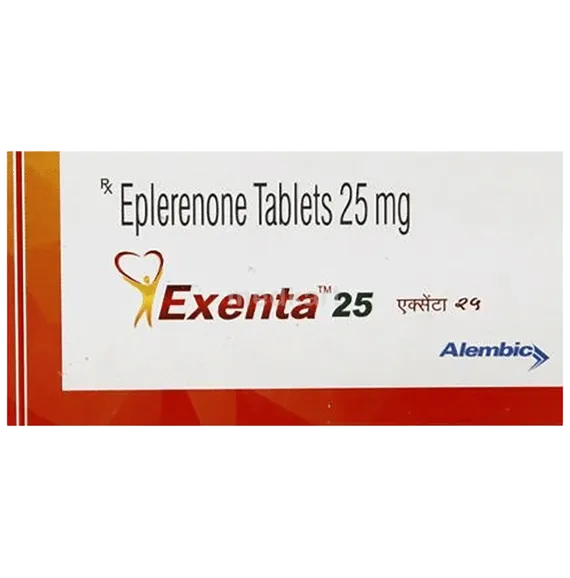 exenta 25mg tablet 10's